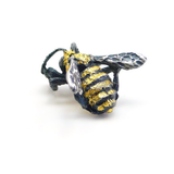 Honey Bee Lapel Pin with 23k gold leaf