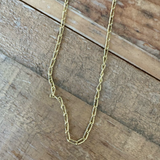 Twisted Link Chain Necklace in 18k Yellow Gold