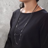 Finn Necklace in Oxidized Silver