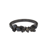 Super Fine Ring in Oxidized Silver
