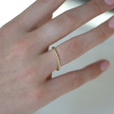 Thread Ring in 18k Yellow Gold
