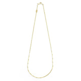 Trombone Necklace in 18k Yellow Gold