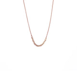 Petite Novella Pendant Necklace in 18k Rose Gold