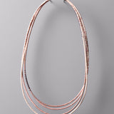 Eos Necklace in Dusty Pink