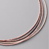 Eos Necklace in Dusty Pink