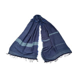 Medium Wool Roots Shawl - W/B1M