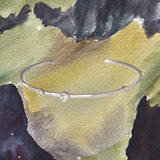 Custom White Gold Diamond Bracelet