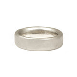6mm Heavyweight Modeled Band in 14k White Gold