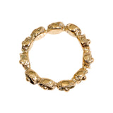 Mosaic Garland Ring in 10K Yellow Gold