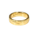 6mm Rough Band in 22k Gold