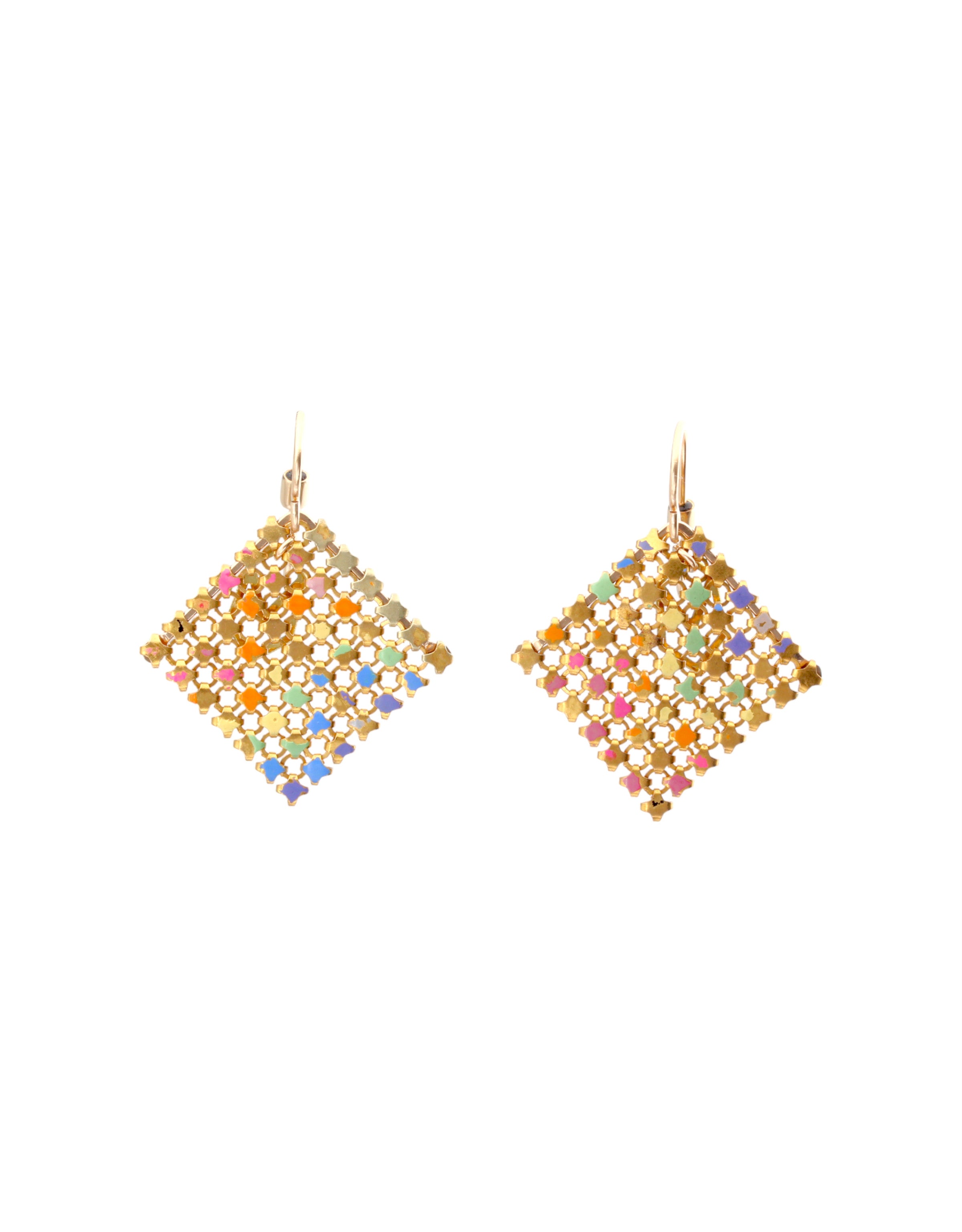 Faded Rainbow Earrings