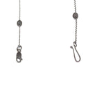 Oxidized Silver Cable Chain
