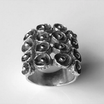 Mosaic Ring in Silver