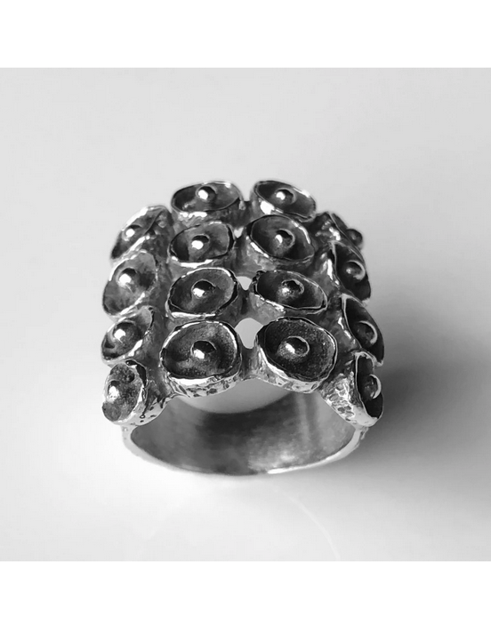 Mosaic Ring in Silver