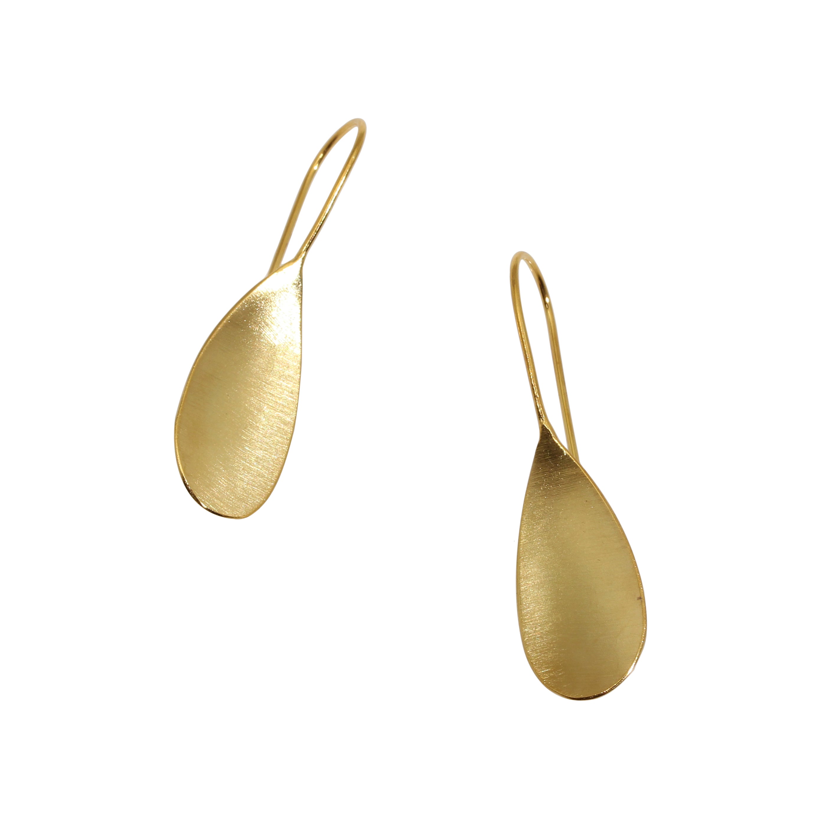 Small Teardrop Earring in Gold Vermeil