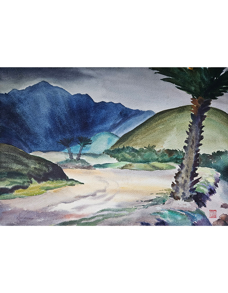 Large Watercolor Painting #6