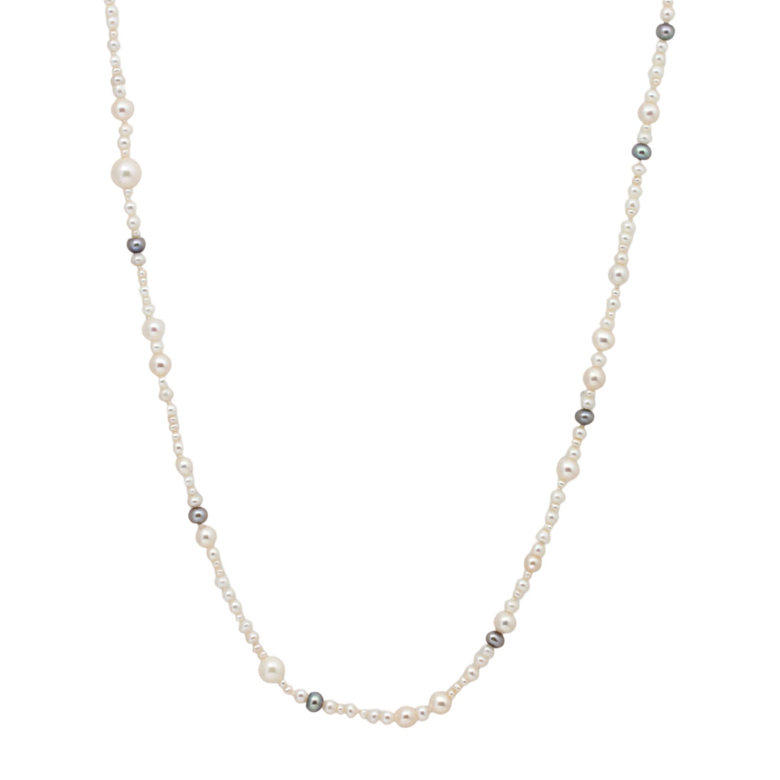 Japanese Saltwater & Freshwater Mixed Pearl Necklace