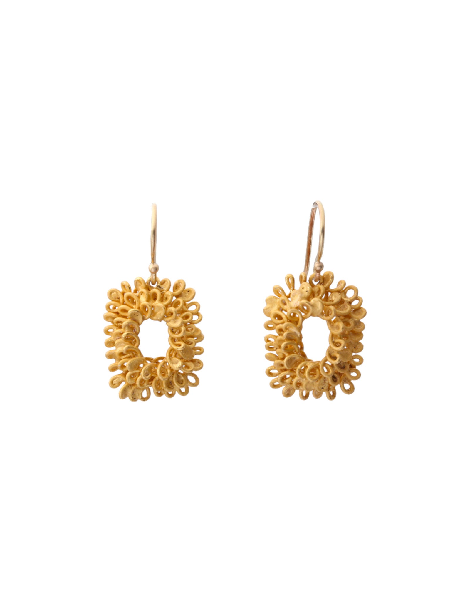 Coil Earrings - Medium Oval