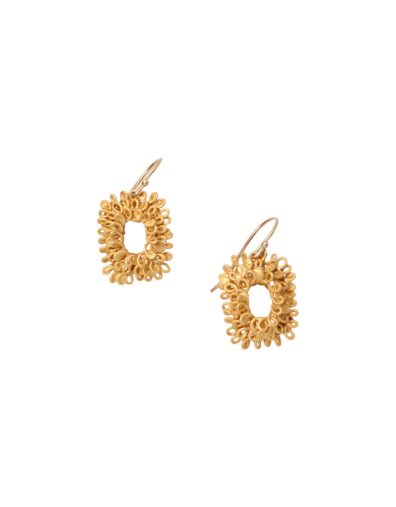 Coil Earrings - Medium Oval