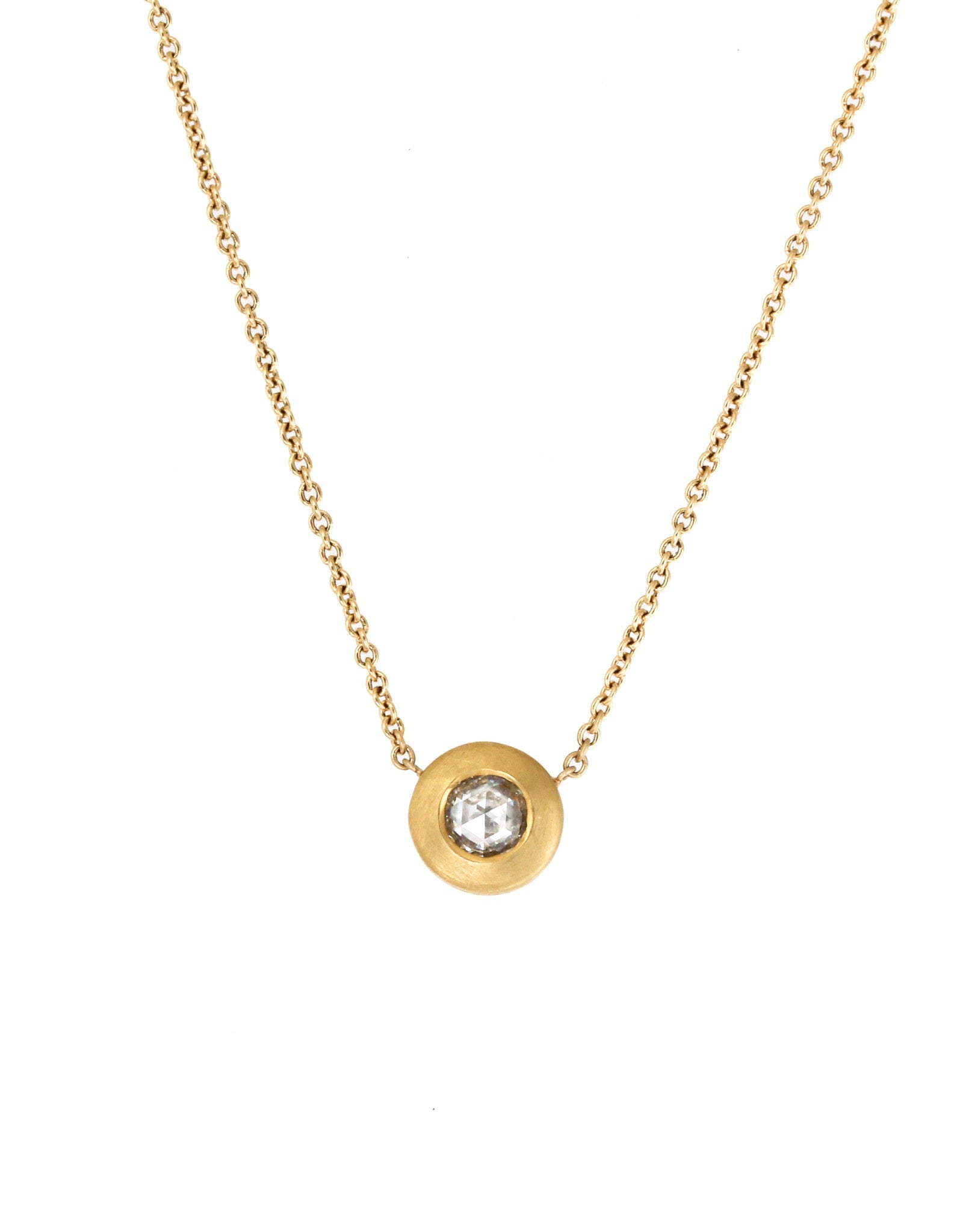 Mogul Diamond Pendant in 22k and 18k Gold