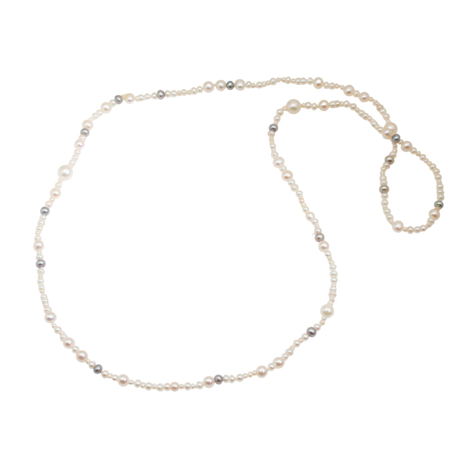 Japanese Saltwater & Freshwater Mixed Pearl Necklace