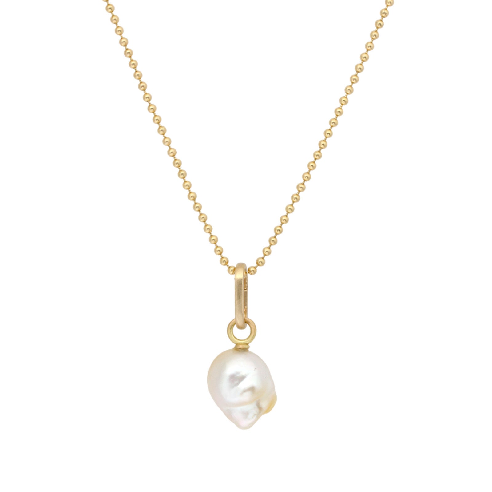 Bead Chain in 14k Gold 20"