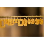 Coil Earrings - Medium Oval