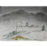 Medium Watercolor Painting #32 (DOUBLE SIDED W/ SIGNATURE)