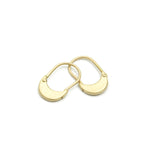 Zoe Hoops in 18k Yellow Gold