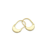 Zoe Hoops in 18k Yellow Gold
