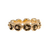 Mosaic Garland Ring in 10K Yellow Gold
