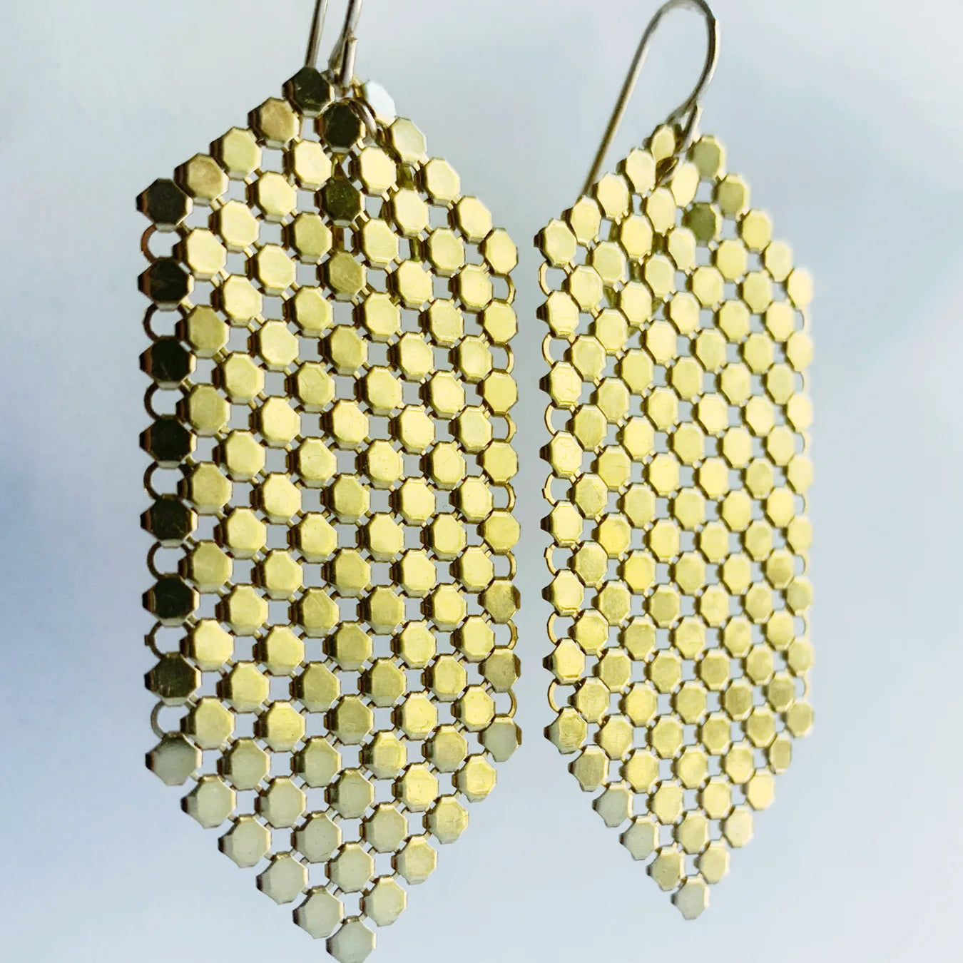 Classic Gold Medium Banner Earrings