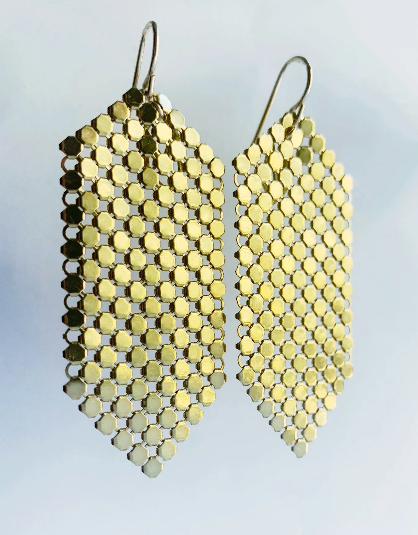 Classic Gold Medium Banner Earrings