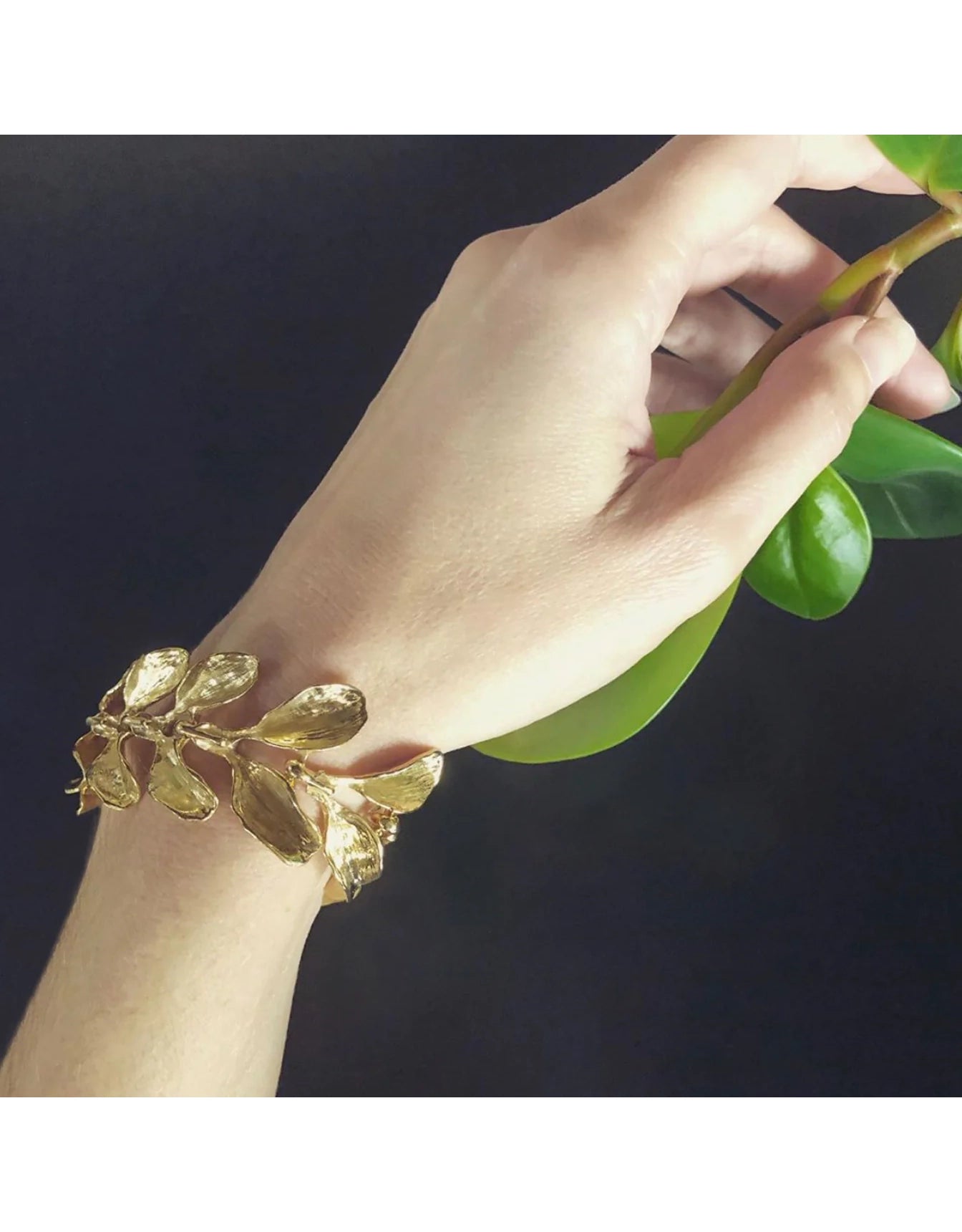 Dyad Chain Link Bracelet in Yellow Bronze