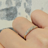 Tas d'or trempe Ring
