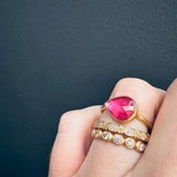 Nightingale Eternity Band in 18k Yellow Gold