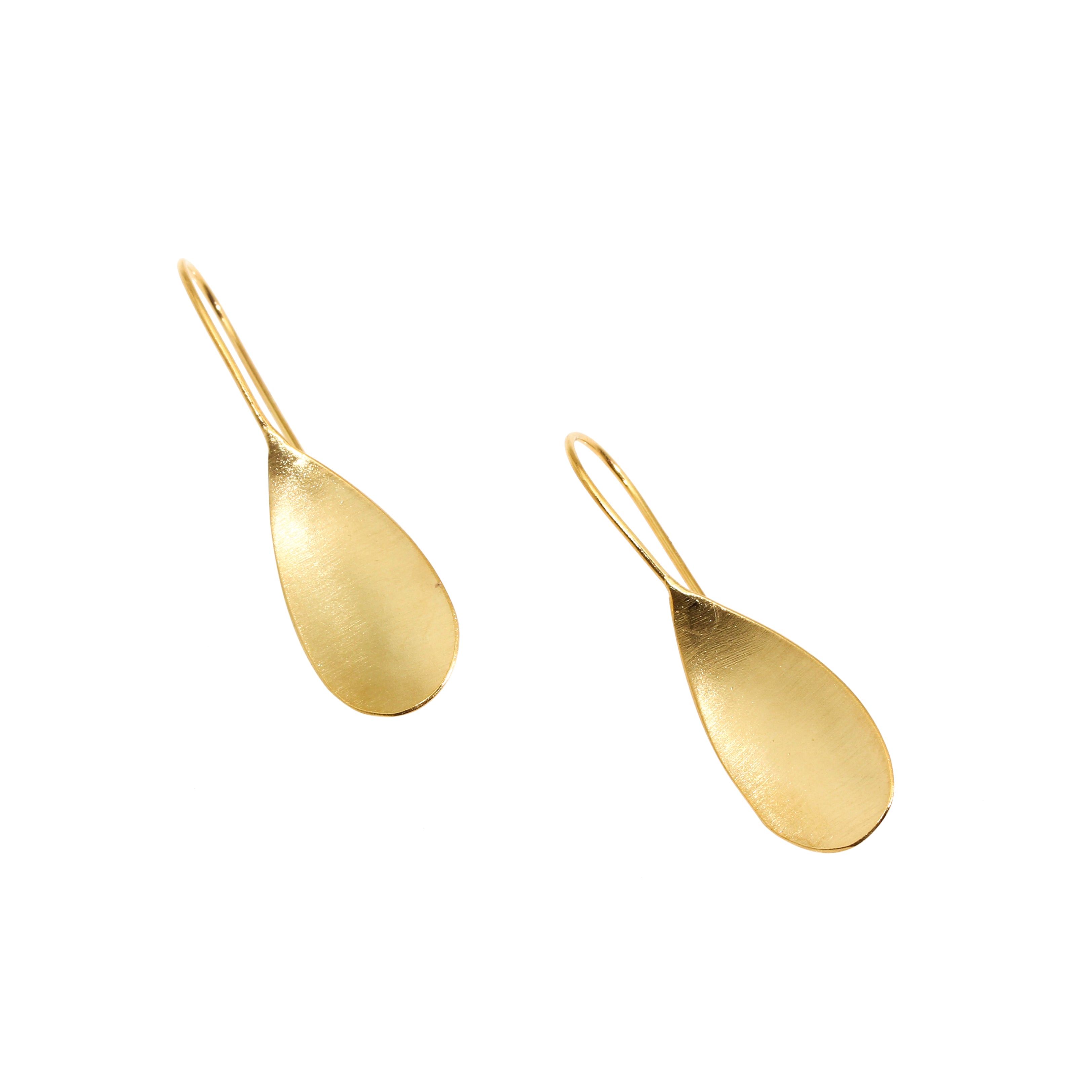 Small Teardrop Earring in Gold Vermeil