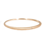 Tapered Bangle with 1.8mm White Diamond