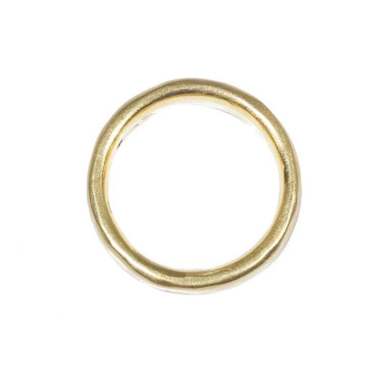 6mm Modeled Band in 18k Yellow Gold