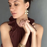 Dyad Chain Link Bracelet in Yellow Bronze