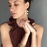 Dyad Chain Link Bracelet in Yellow Bronze
