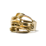 Half Banksia Ring in 10k Yellow Gold
