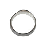 Omphaloskepsis Band in Oxidized Silver
