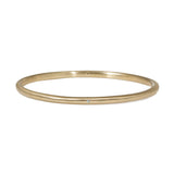Modeled Bangle with (4) White Diamonds