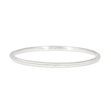 Modeled Bangle with (4) White Diamonds