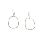 Elsa Hoop Earrings in Silver