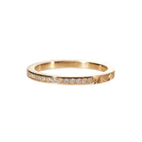 Pave Aurelia Band with White Diamonds in 14k Gold