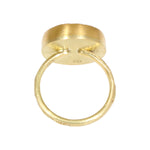 Rough Lapis Ring in 18k & 22k Yellow Gold