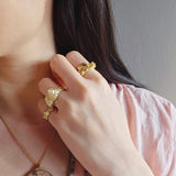 Willow Ring in 10k Yellow Gold