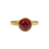 Crimson Tourmaline Ring in 22k and 18k Gold